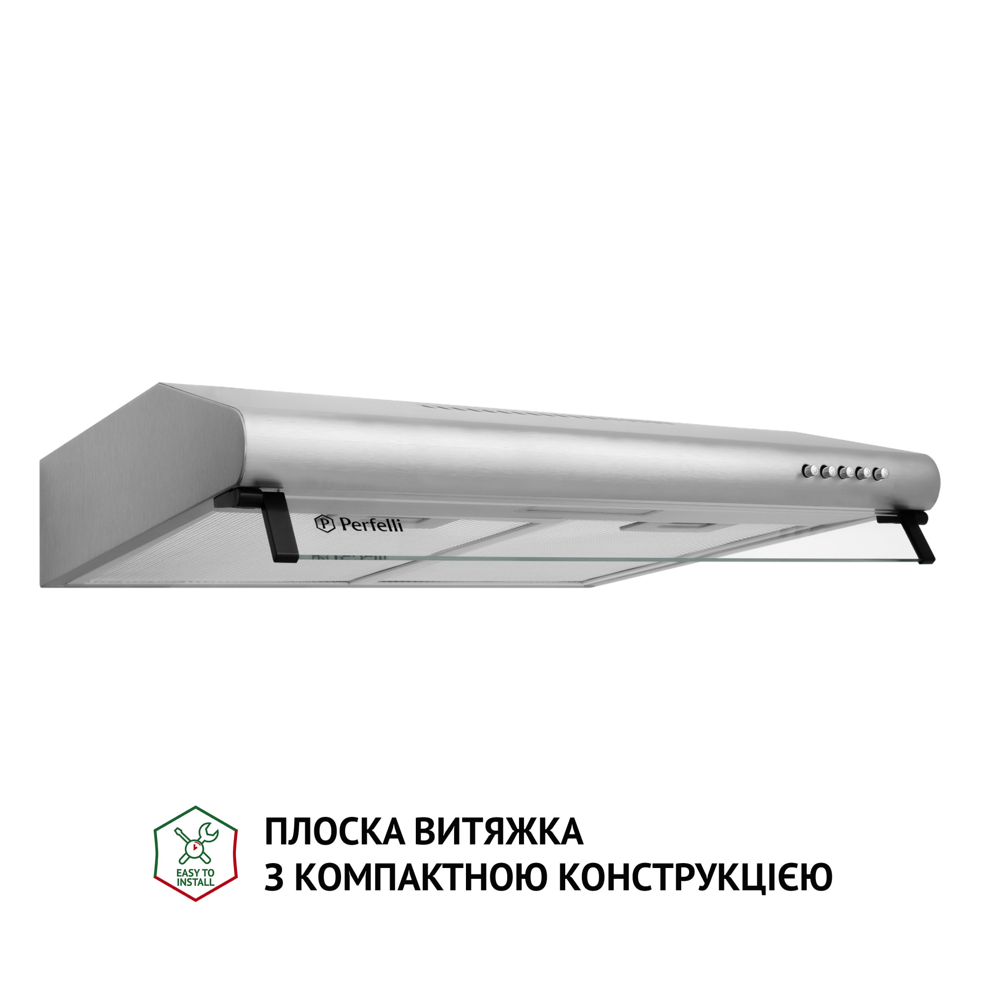 Витяжка плоска PERFELLI PL 5144 I LED - фото 2