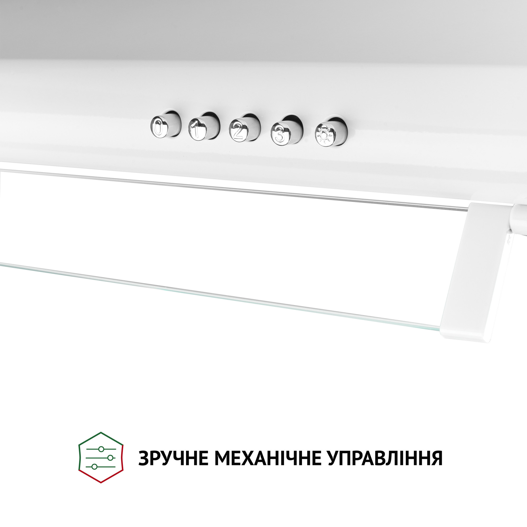 Витяжка плоска PERFELLI PL 5144 W LED - фото 5