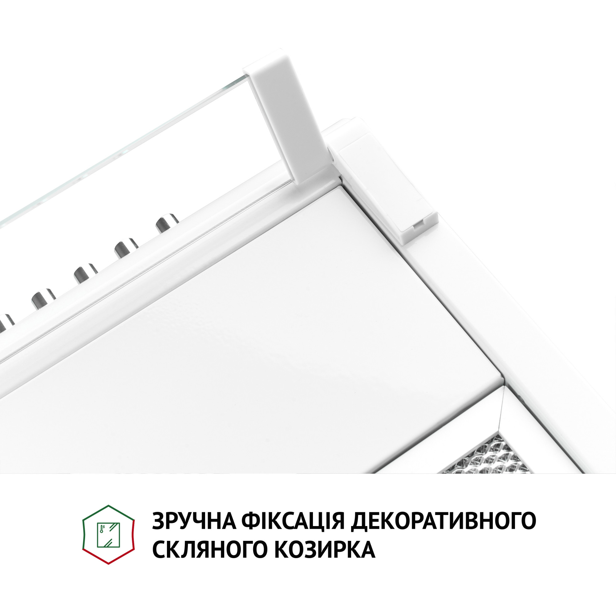 Витяжка плоска PERFELLI PL 5144 W LED - фото 6