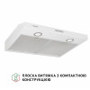 Витяжка плоска Perfelli PL 6002 W LED (Італія)- № 2