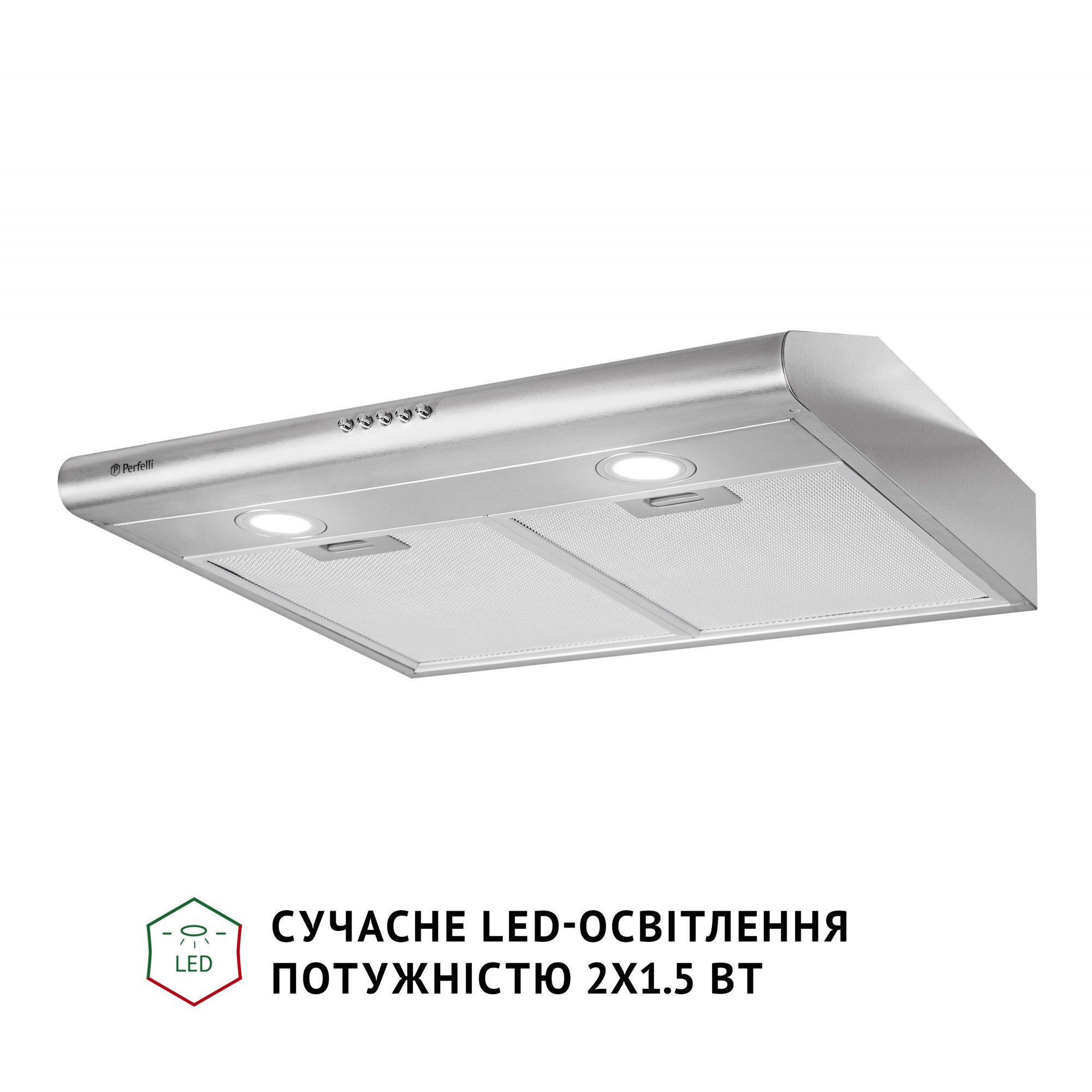 Вытяжка плоская PERFELLI PL 6022 I LED - фото 3