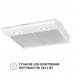 Вытяжка плоская PERFELLI PL 6022 W LED