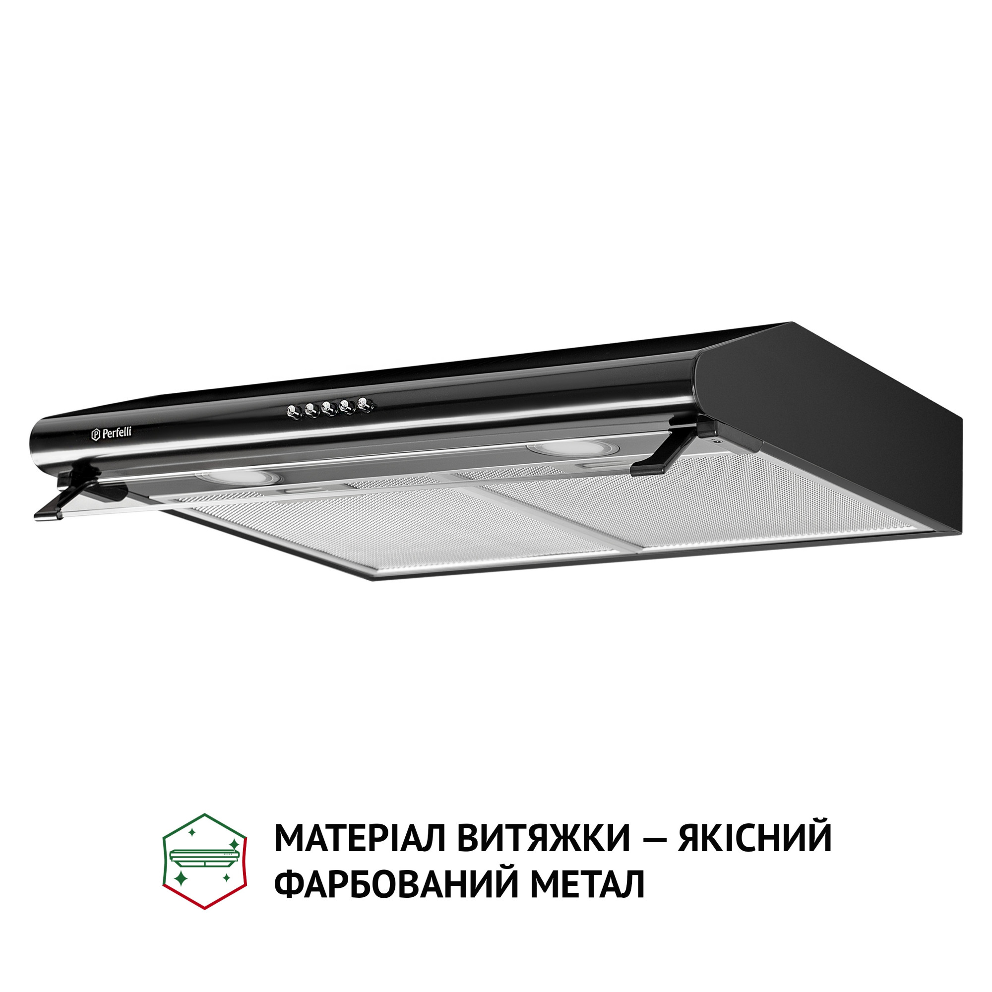 Витяжка плоска Perfelli PL 6042 BL LED - фото 4