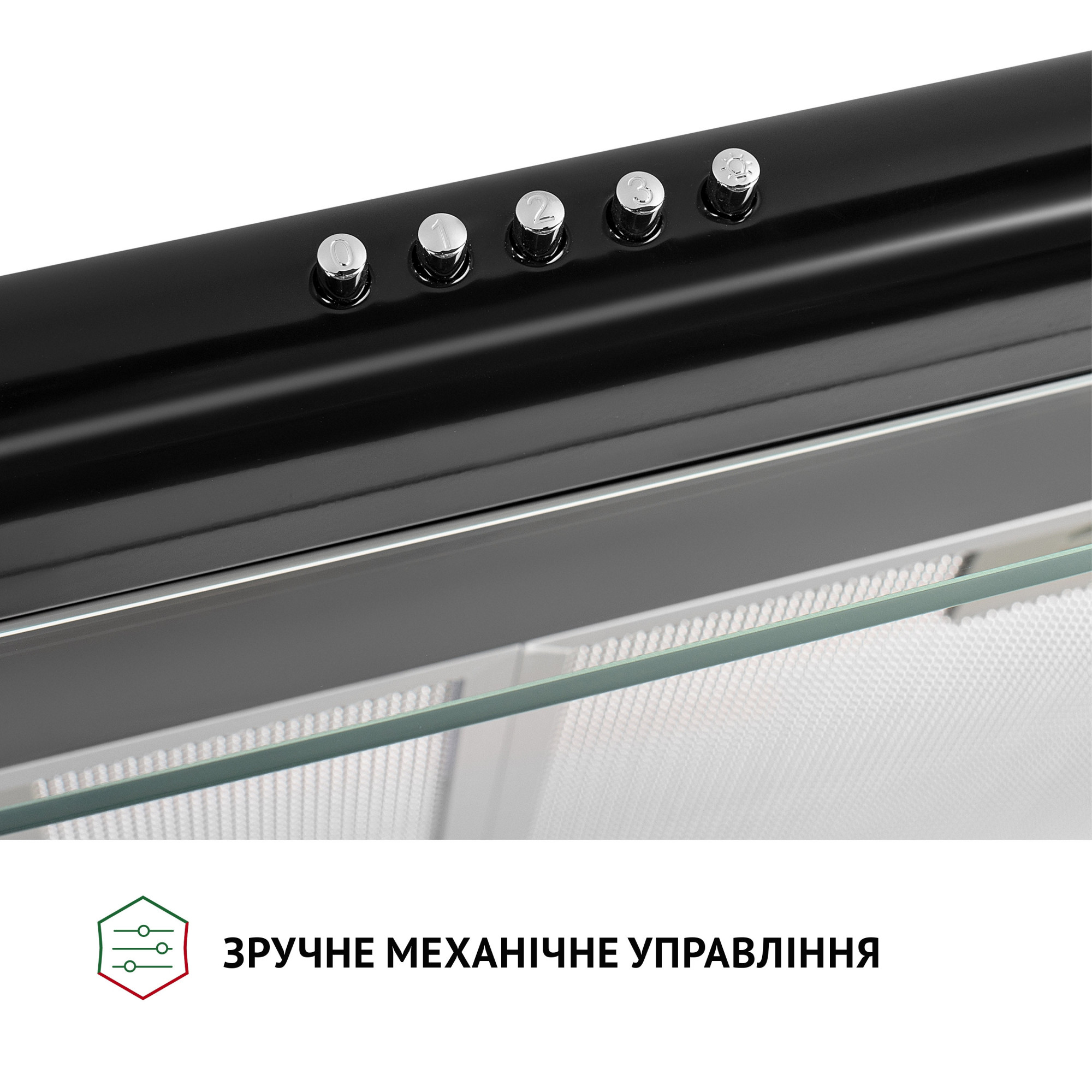 Витяжка плоска Perfelli PL 6042 BL LED - фото 8