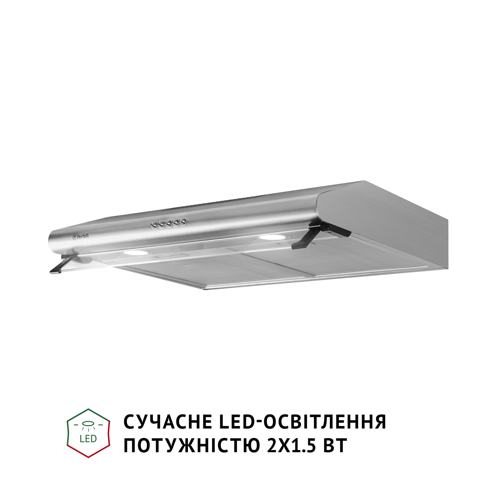 Витяжка плоска Perfelli PL 6042 I LED - фото 3