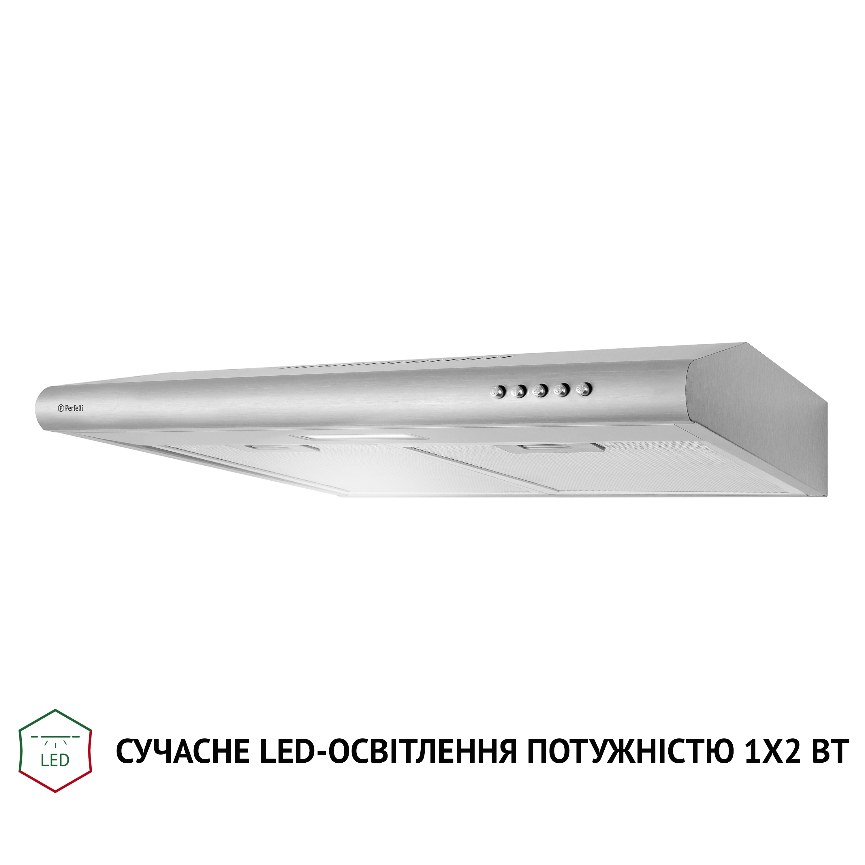 Витяжка плоска Perfelli PL 6124 I LED - фото 4