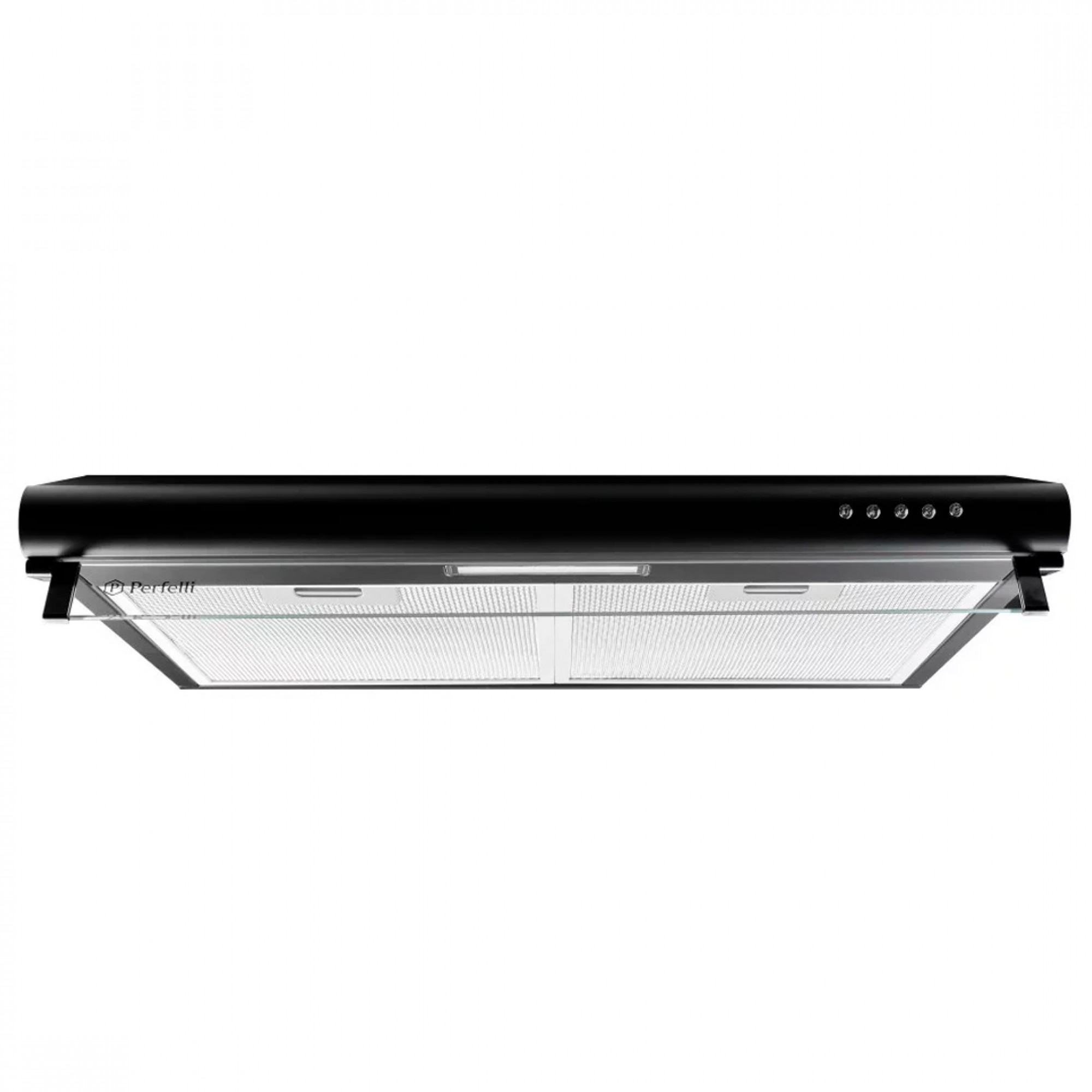 Вытяжка плоская PERFELLI PL 6144 BL LED (Цвет Черный) - фото 1 Вытяжка плоская PERFELLI PL 6144 BL LED (Цвет Черный), Атикул 5902767159227 | купить на AQUILA.UA - фото 1