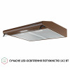 Вытяжка плоская PERFELLI PL 6144 Dark BR LED (Италия)- № 4