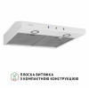 Витяжка плоска PERFELLI RINCI 6CWX BIANCO (Італія)- № 2