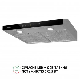 Вытяжка плоская PERFELLI RINCI 6CWX INOX