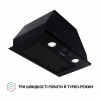 Вытяжка полновстраиваемая PERFELLI BIET R 5854 BL 1200 LED (Италия)- № 3