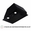 Вытяжка полновстраиваемая PERFELLI BIET R 5854 BL 1200 LED (Италия)- № 4