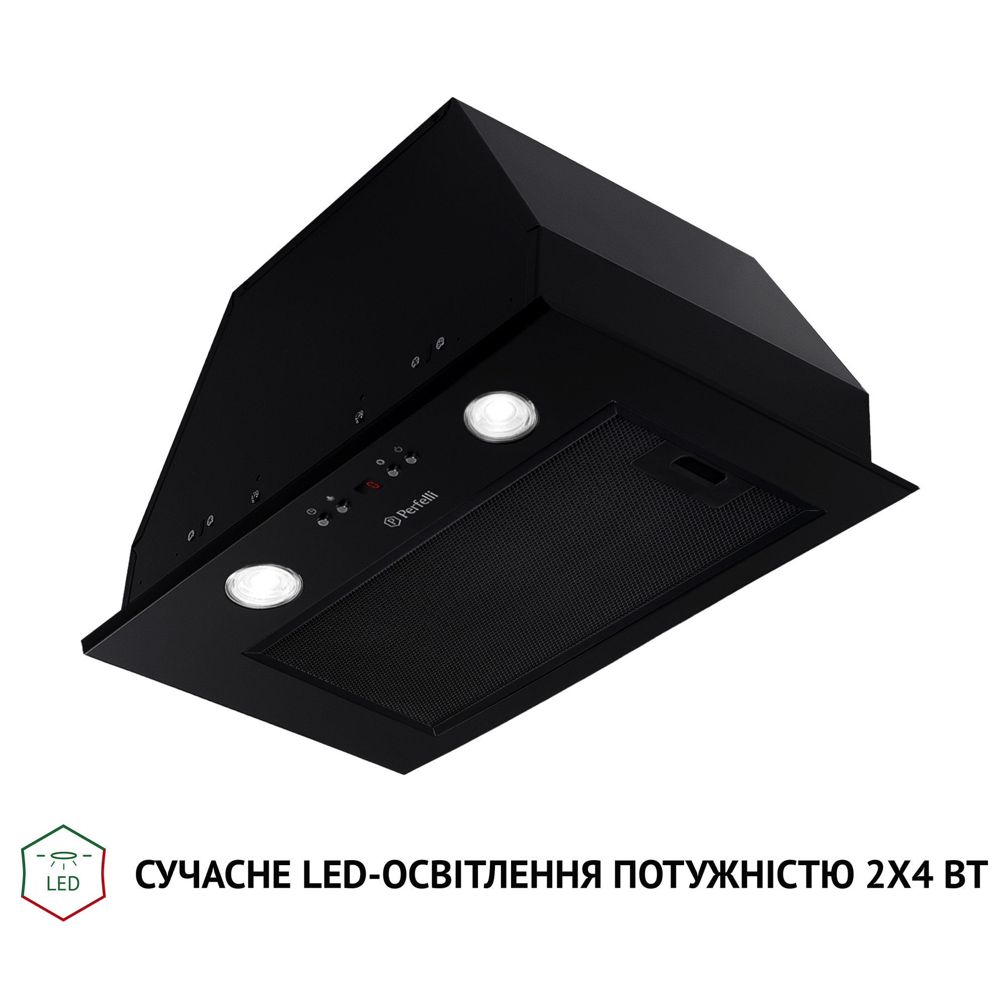 Вытяжка полновстраиваемая PERFELLI BIET R 5854 BL 1200 LED - фото 4