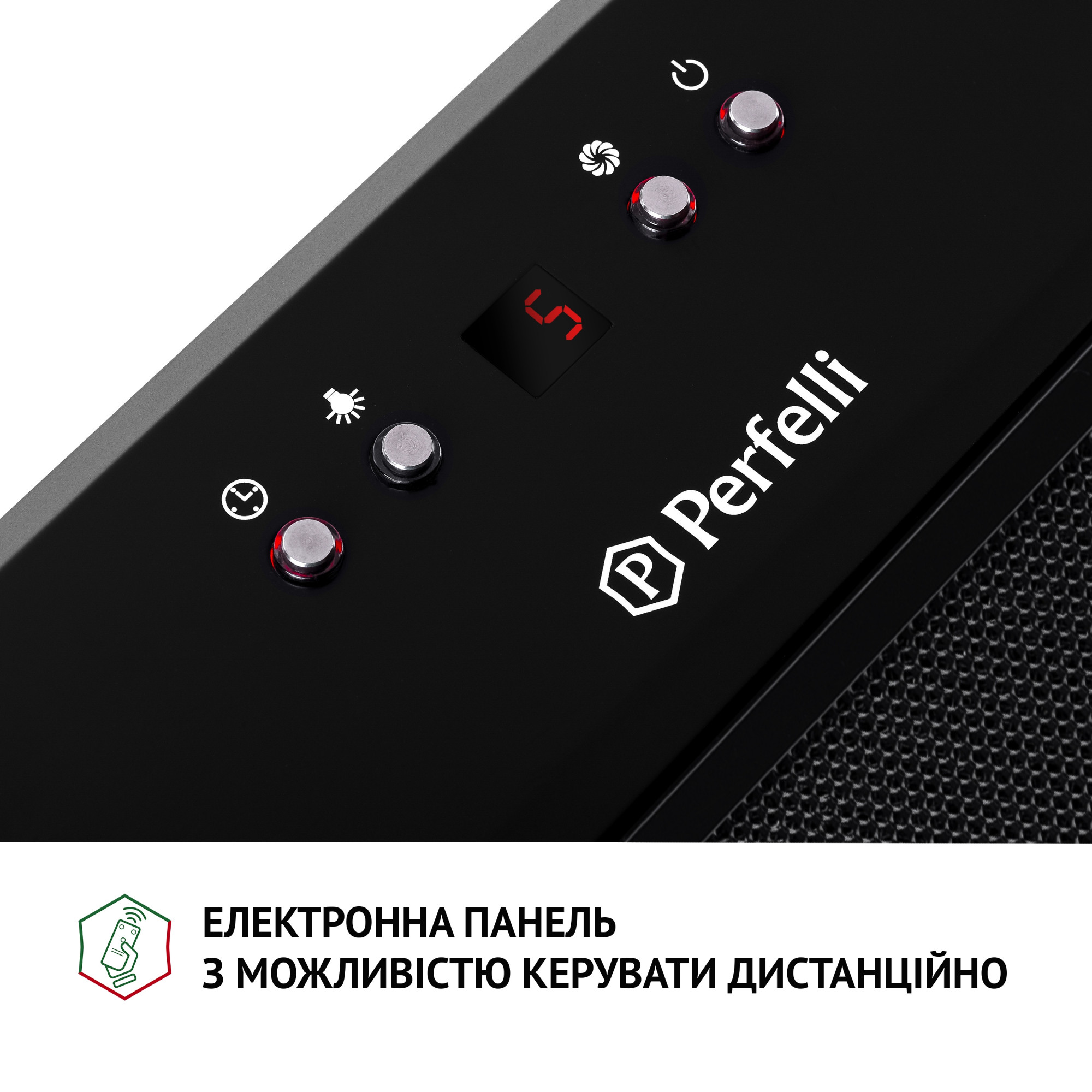 Вытяжка полновстраиваемая PERFELLI BIET R 5854 BL 1200 LED - фото 5
