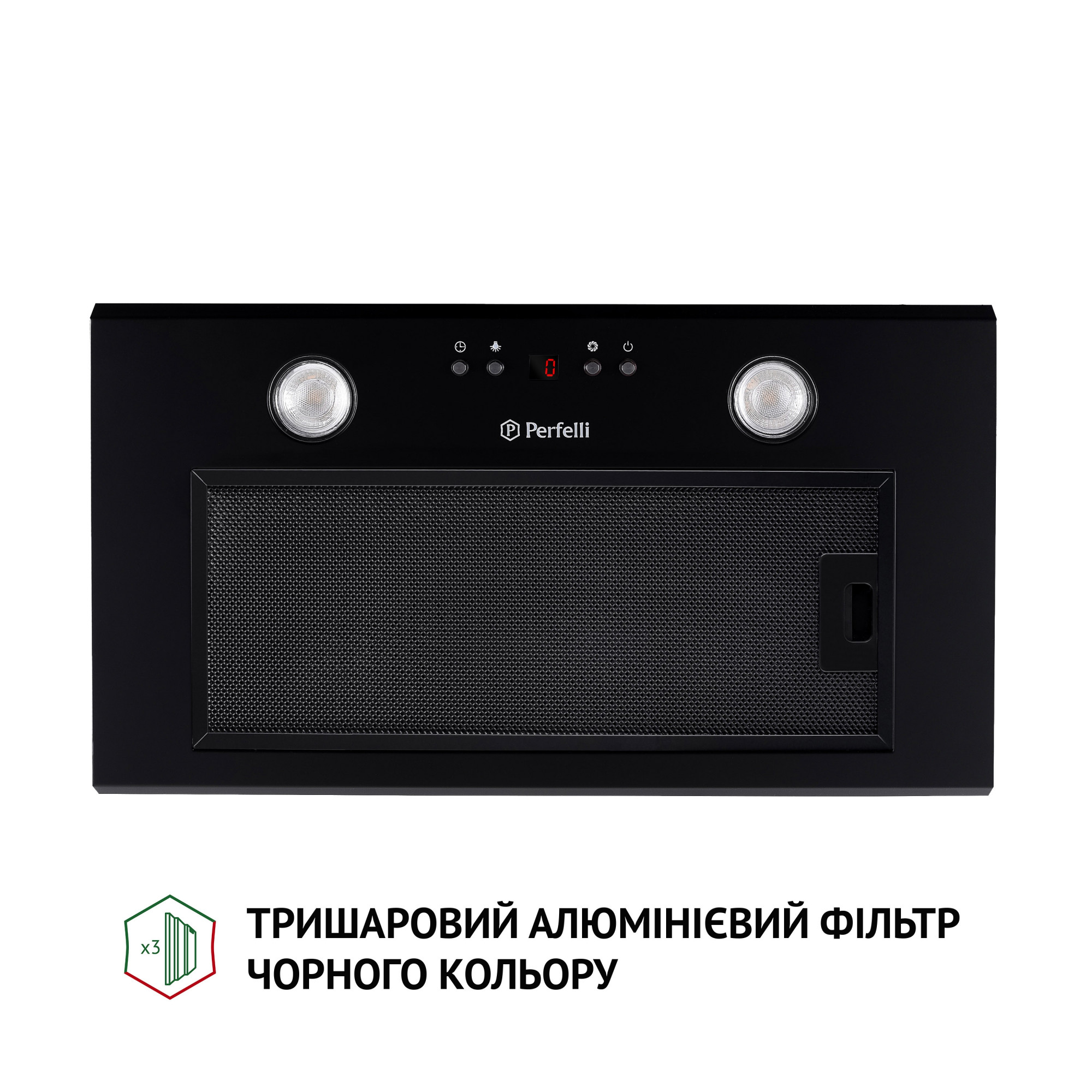 Вытяжка полновстраиваемая PERFELLI BIET R 5854 BL 1200 LED - фото 6