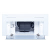 Витяжка повновбудована Perfelli BISP 6873 WH LED Strip GLASS (Італія)- № 7