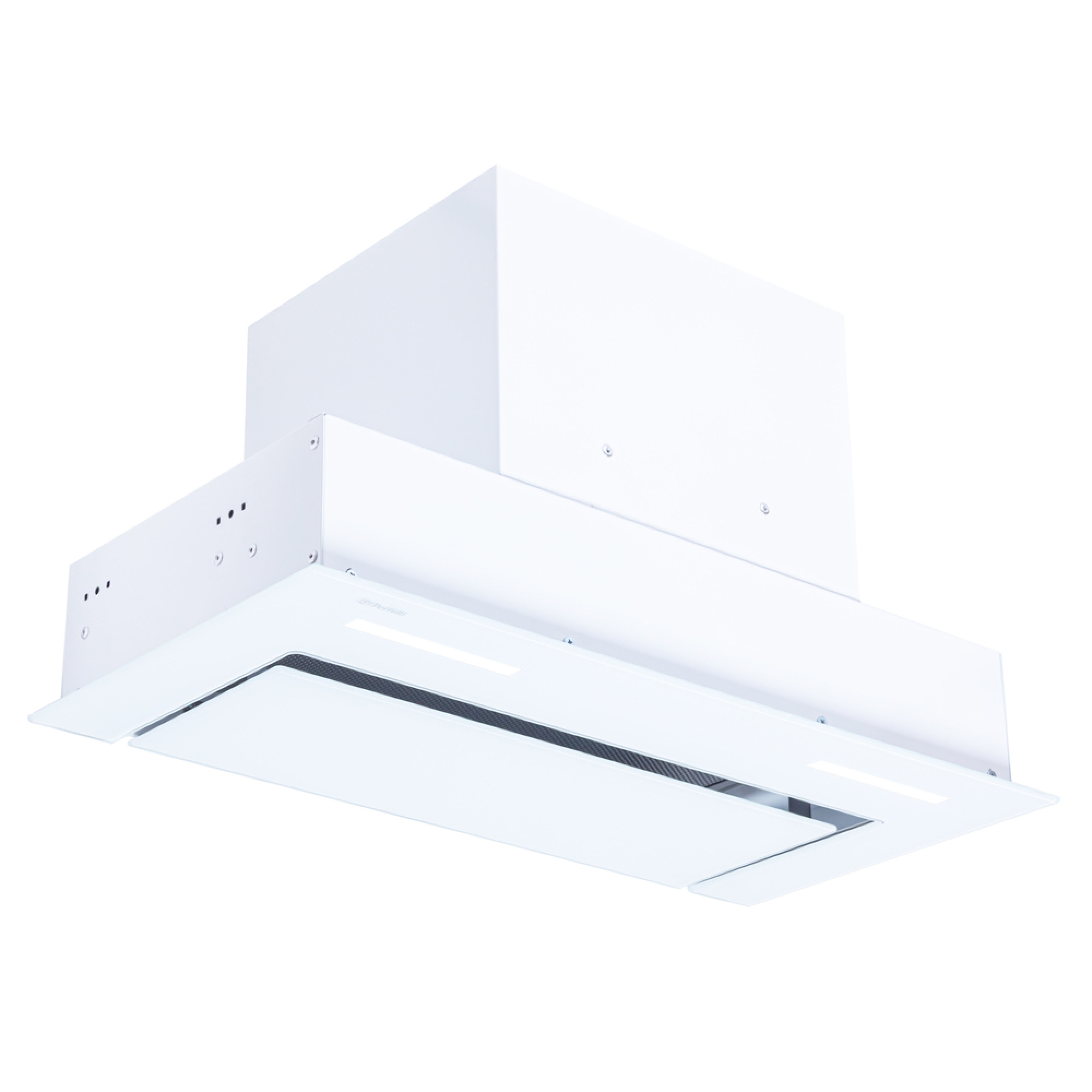Витяжка повновбудована Perfelli BISP 6873 WH LED Strip GLASS - фото 3