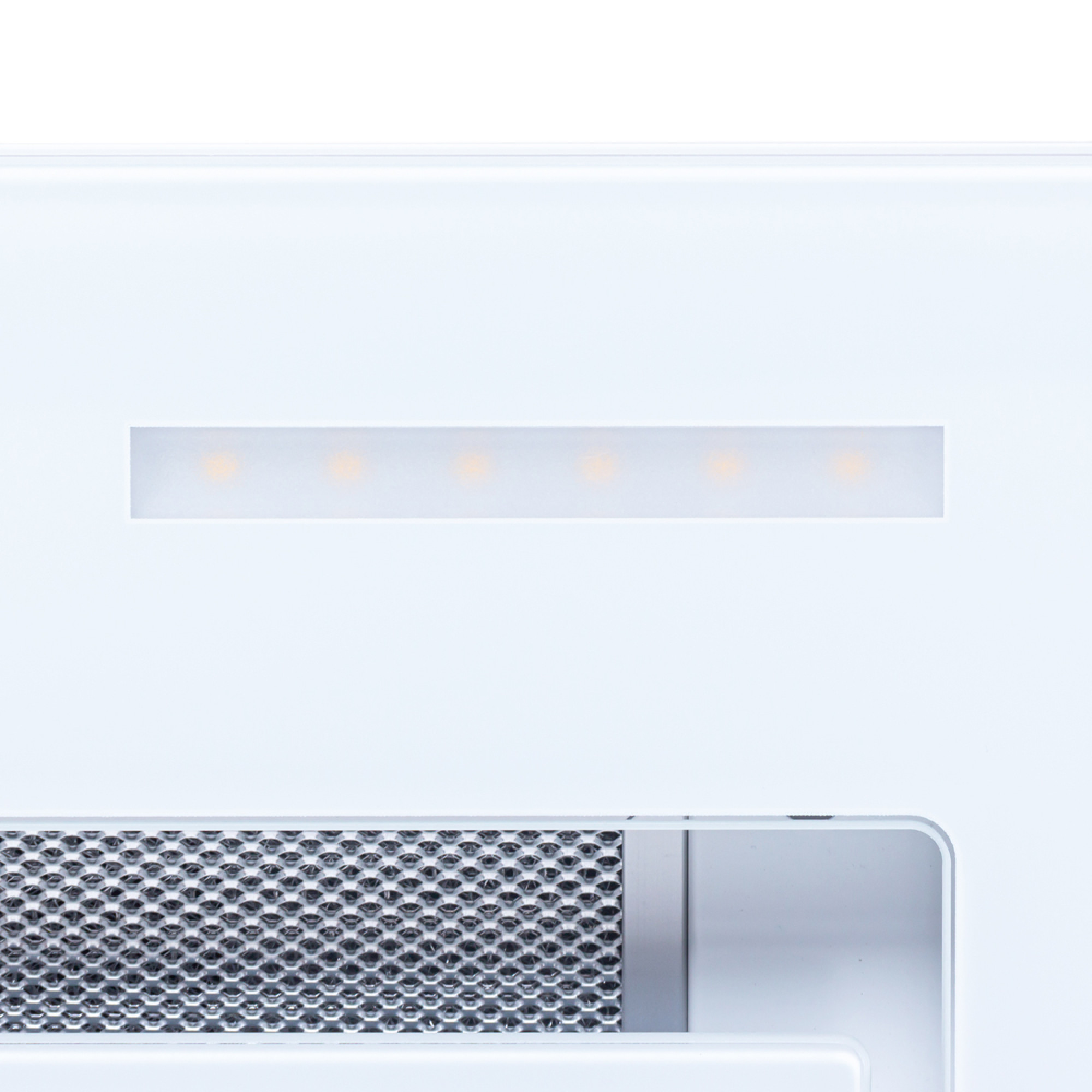 Витяжка повновбудована Perfelli BISP 6873 WH LED Strip GLASS - фото 9