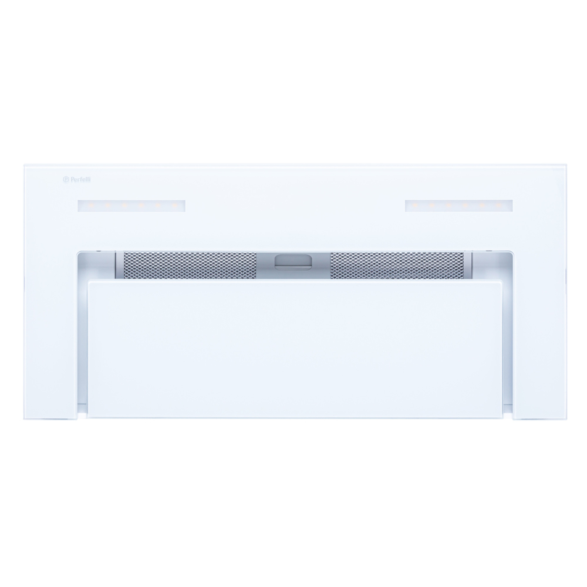 Витяжка повновбудована Perfelli BISP 6873 WH LED Strip GLASS - фото 6
