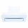 Вытяжка полновстраиваемая PERFELLI BISP 6873 WH LED Strip GLASS