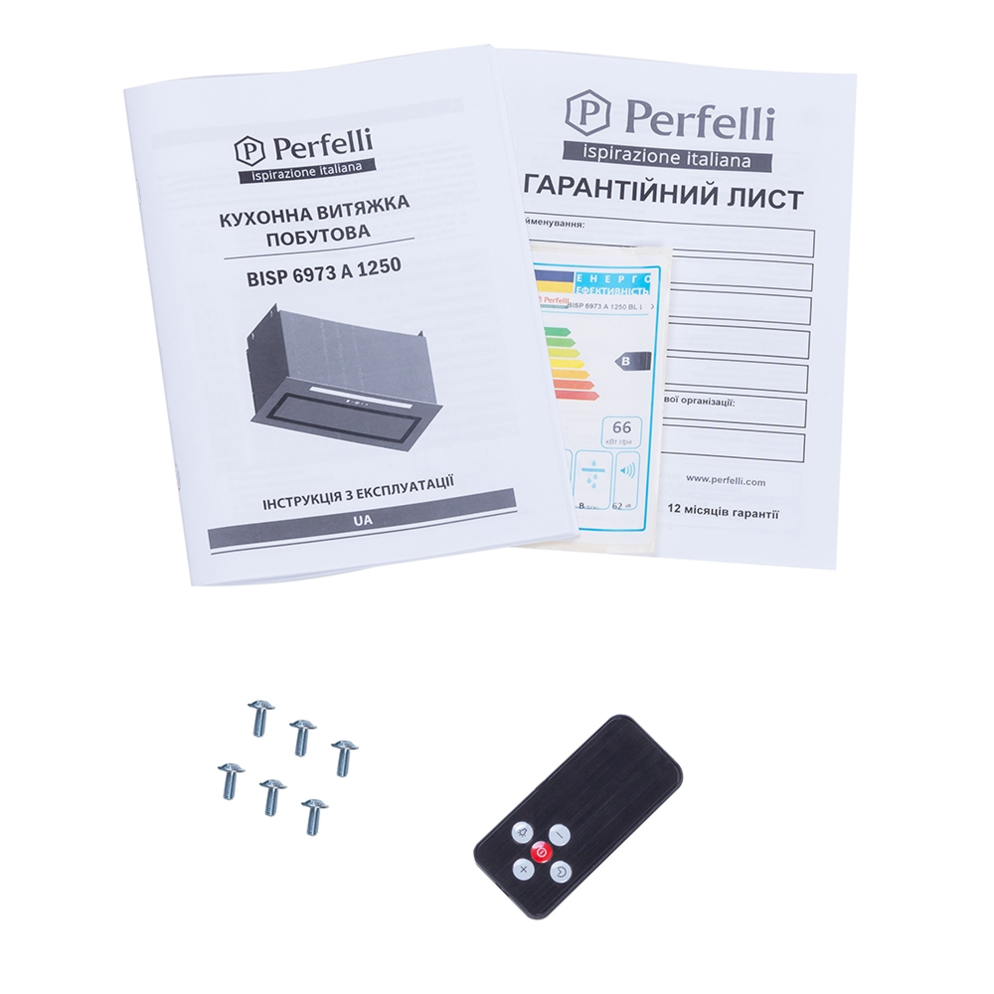 Вытяжка полновстраиваемая PERFELLI BISP 6973 A 1250 BL LED Strip - фото 11