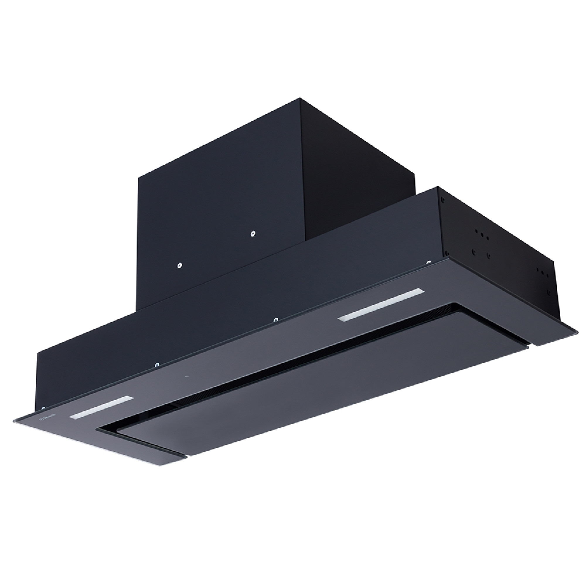 Вытяжка полновстраиваемая PERFELLI BISP 7873 BL LED Strip GLASS - фото 4