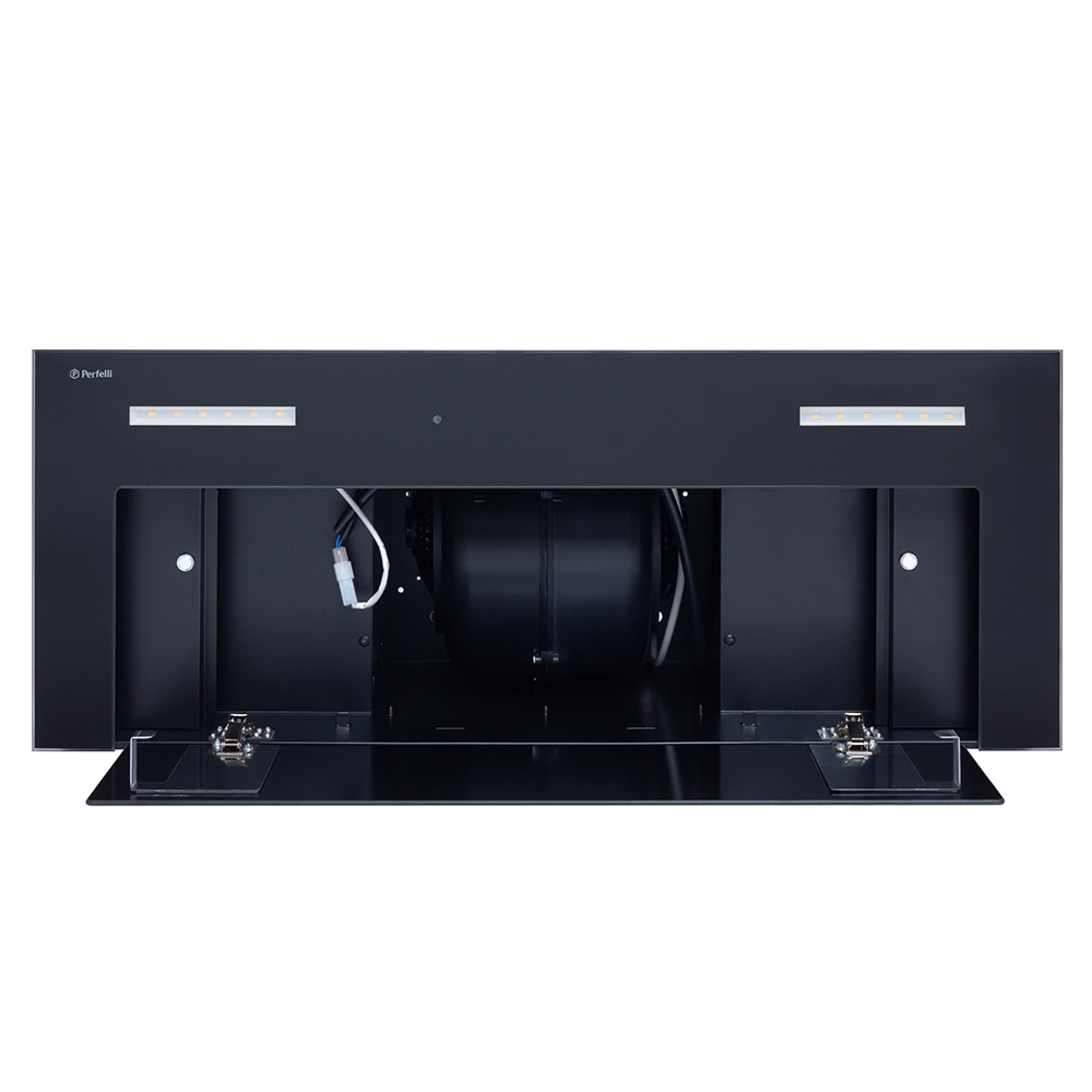 Вытяжка полновстраиваемая PERFELLI BISP 7873 BL LED Strip GLASS - фото 7