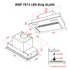 Вытяжка полновстраиваемая PERFELLI BISP 7873 WH LED Strip GLASS (Цвет Белый) - № 18 Вытяжка полновстраиваемая PERFELLI BISP 7873 WH LED Strip GLASS (Италия)- № 18