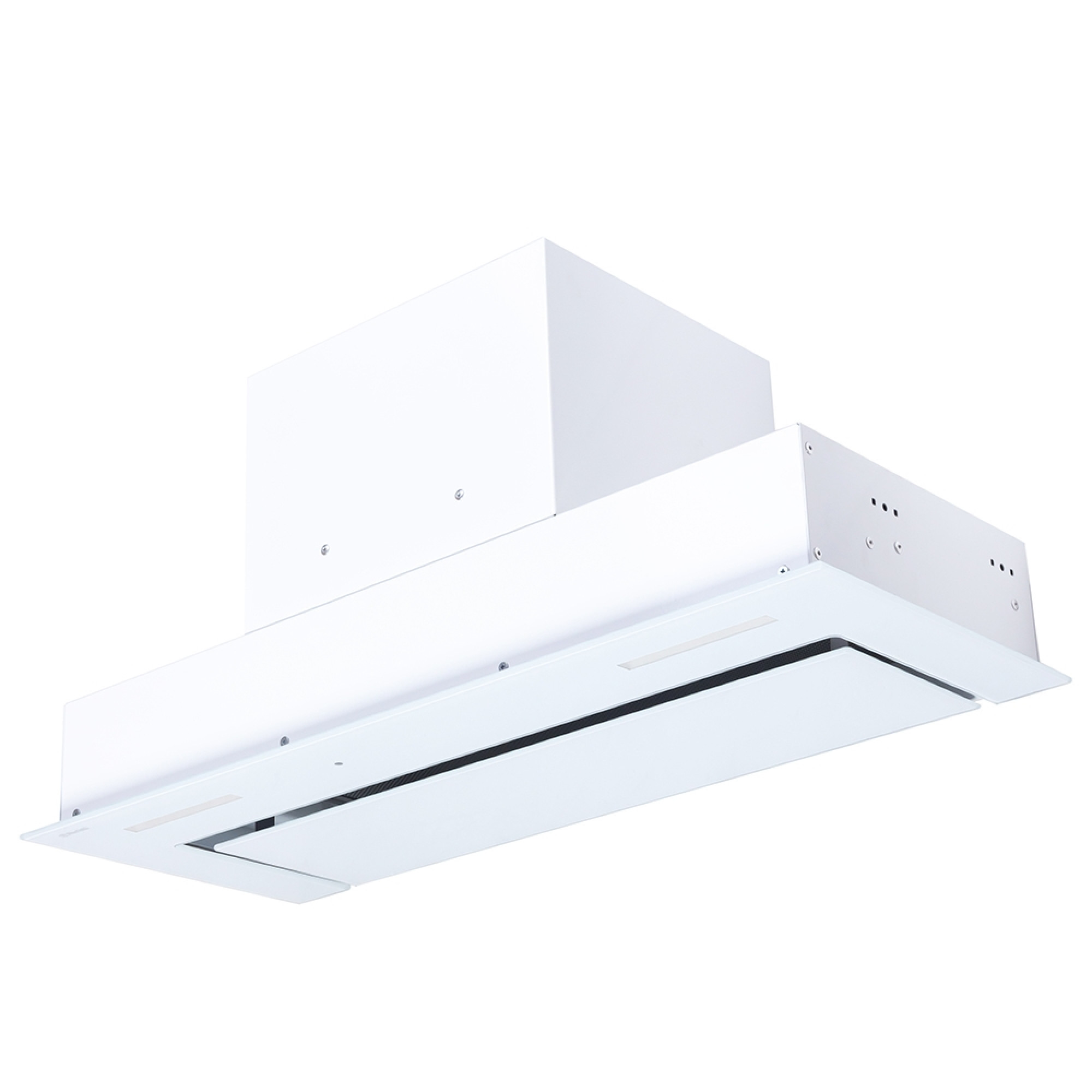 Вытяжка полновстраиваемая PERFELLI BISP 7873 WH LED Strip GLASS (Цвет Белый) - фото 4 Вытяжка полновстраиваемая PERFELLI BISP 7873 WH LED Strip GLASS - фото 4