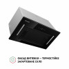 Вытяжка полновстраиваемая PERFELLI BIS 5684 BL 1000 LED (Цвет Черный) - № 2 Вытяжка полновстраиваемая PERFELLI BIS 5684 BL 1000 LED (Италия)- № 2
