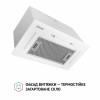 Вытяжка полновстраиваемая PERFELLI BIS 58844 WH 1200 LED (Цвет Белый) - № 2 Вытяжка полновстраиваемая PERFELLI BIS 58844 WH 1200 LED (Италия)- № 2