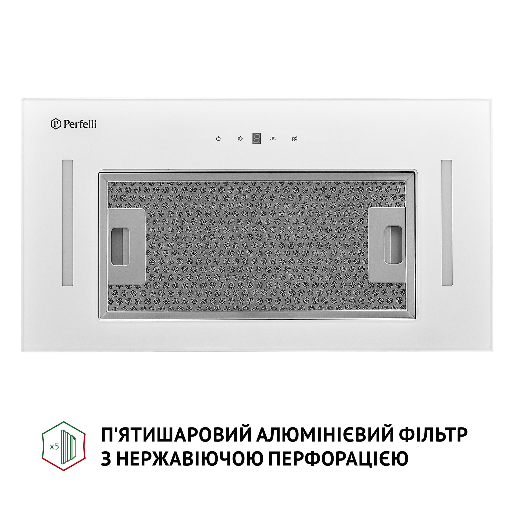 Вытяжка полновстраиваемая PERFELLI BIS 5884 WH 1200 LED - фото 4