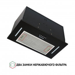 Витяжка повновбудована Perfelli BI 5453 BL 850 LED Strip