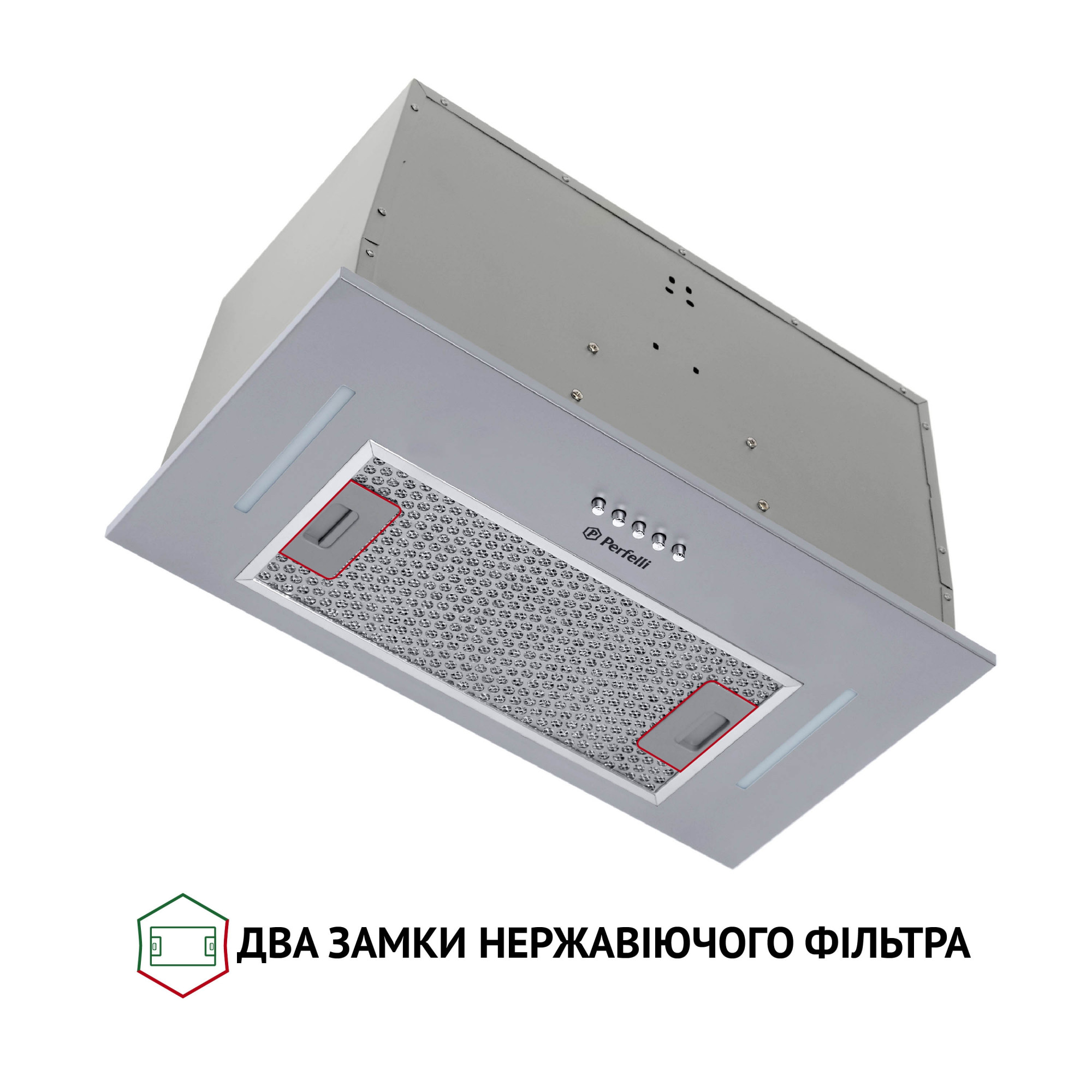 Вытяжка полновстраиваемая PERFELLI BI 5453 I 850 LED Strip - фото 3