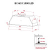 Вытяжка полновстраиваемая PERFELLI BI 5653 BL 1000 LED (Италия)- № 12