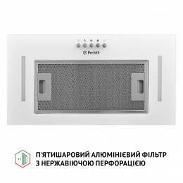 Вытяжка полновстраиваемая PERFELLI BI 5684 WH 1000 LED