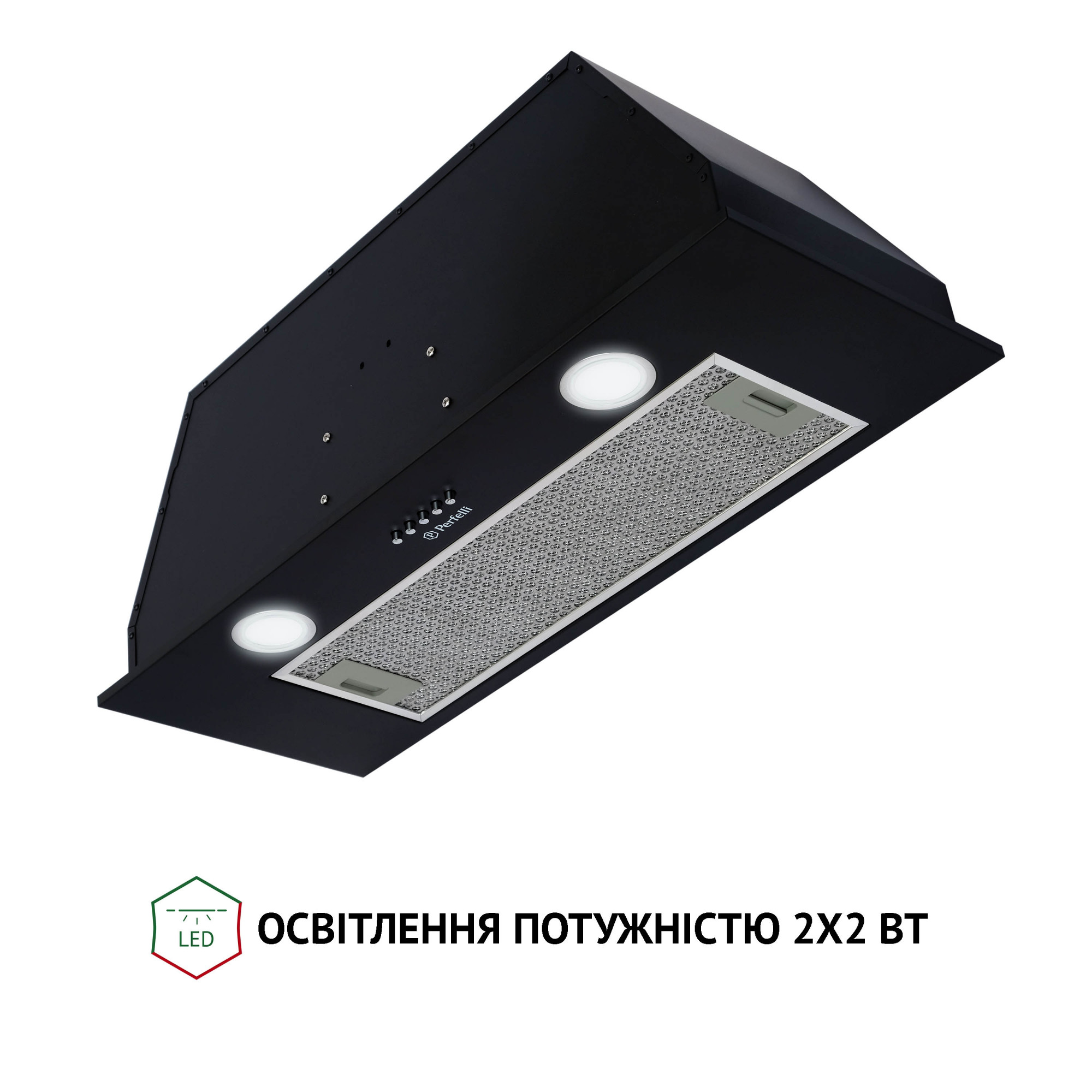 Витяжка повновбудована PERFELLI BI 7652 BL 1000 LED - фото 6