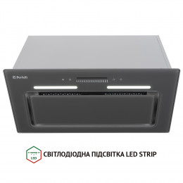 Вытяжка полновстраиваемая PERFELLI BSL 6783 GR 1100 DC