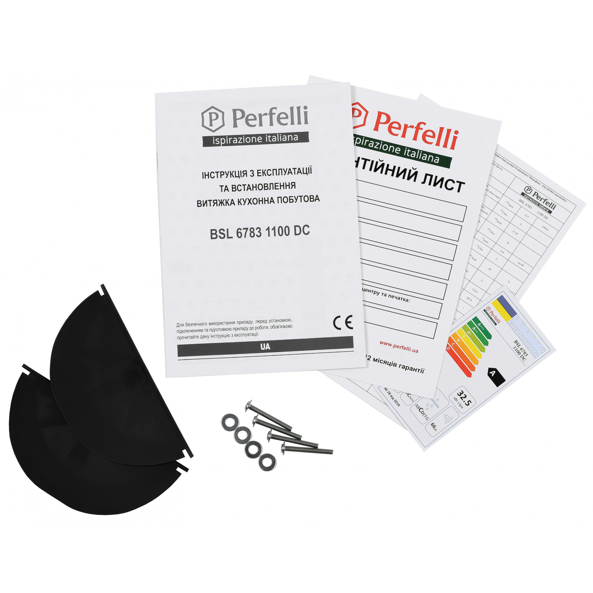 Вытяжка полновстраиваемая PERFELLI BSL 6783 WH 1100 DC - фото 12