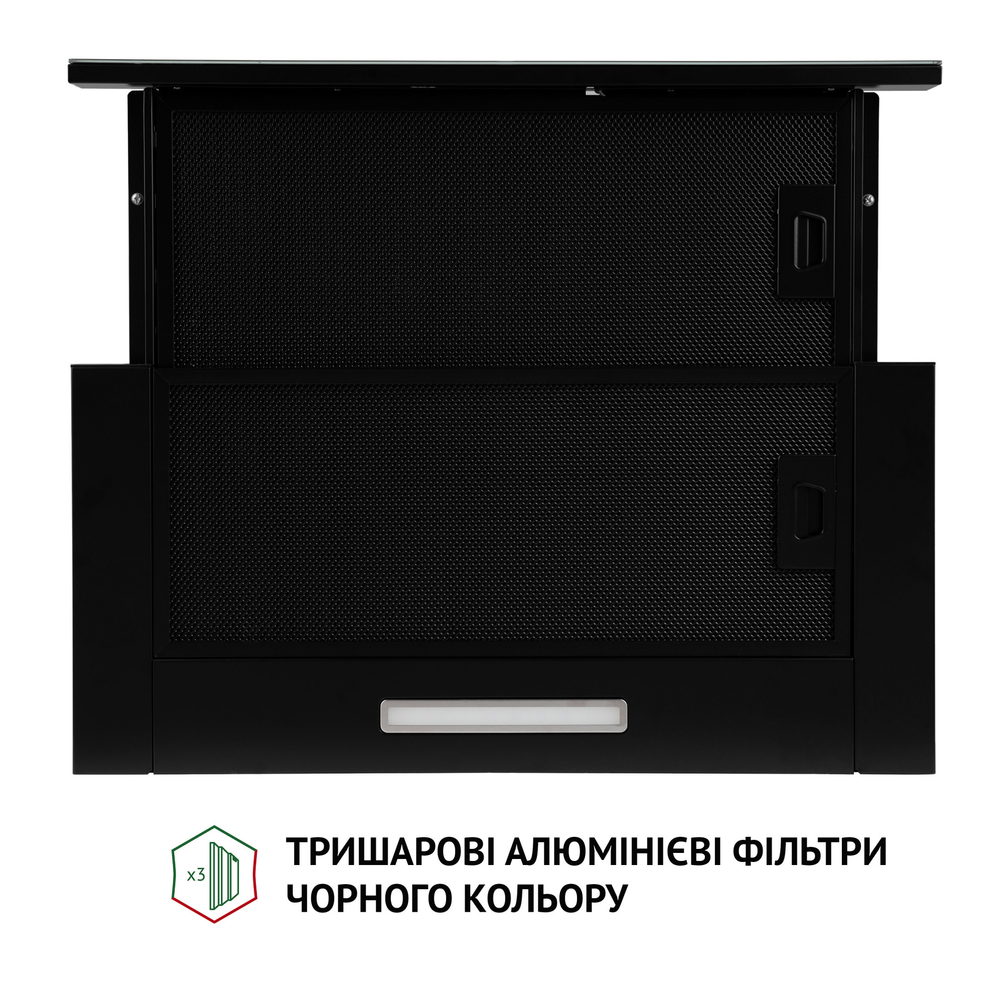 Вытяжка телескопическая PERFELLI TLS 6363 BL 700 LED Sensor - фото 6