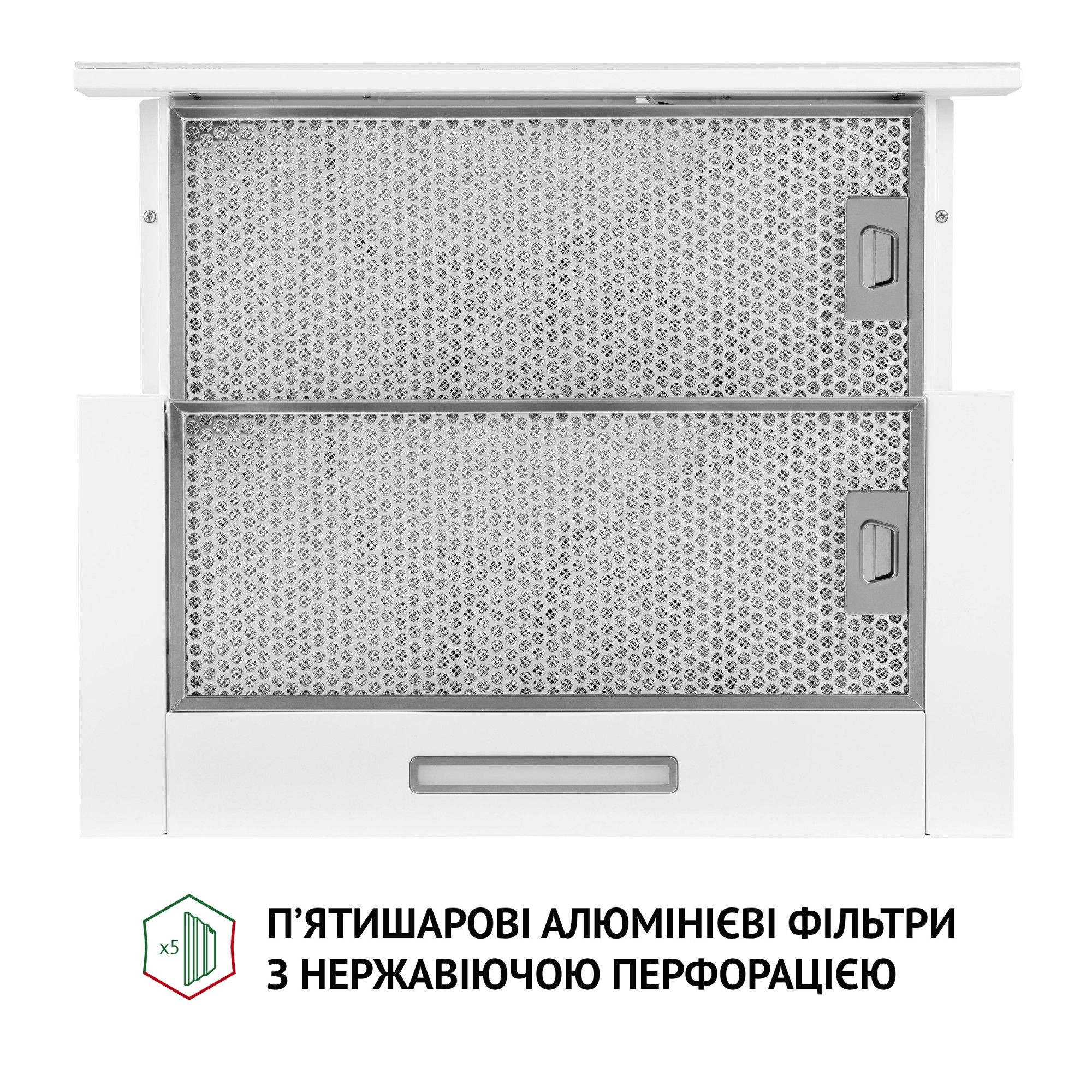 Вытяжка телескопическая PERFELLI TLS 6363 WH 700 LED Sensor - фото 6