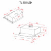 Витяжка телескопічна Perfelli TL 502 WH LED (Італія)- № 12