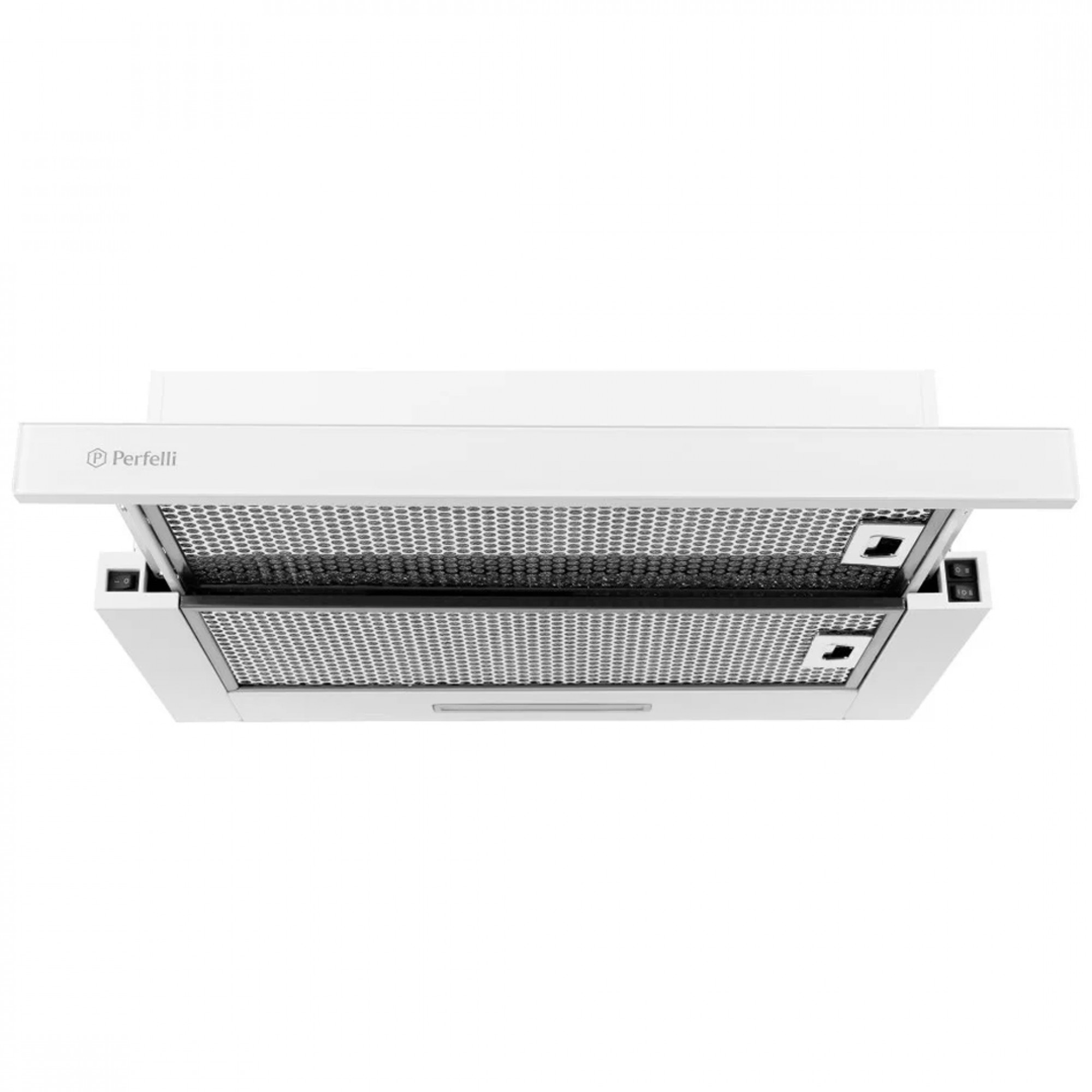 Витяжка телескопічна PERFELLI TL 6333 WH 700 LED GLASS (Колір Білий), Атикул 5902757158916 |  купить на AQUILA.UA - фото 1