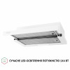 Витяжка телескопічна PERFELLI TL 6333 WH 700 LED GLASS (Італія)- № 4
