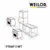 Духовка WEILOR FTO6F11WT (Германия)- № 