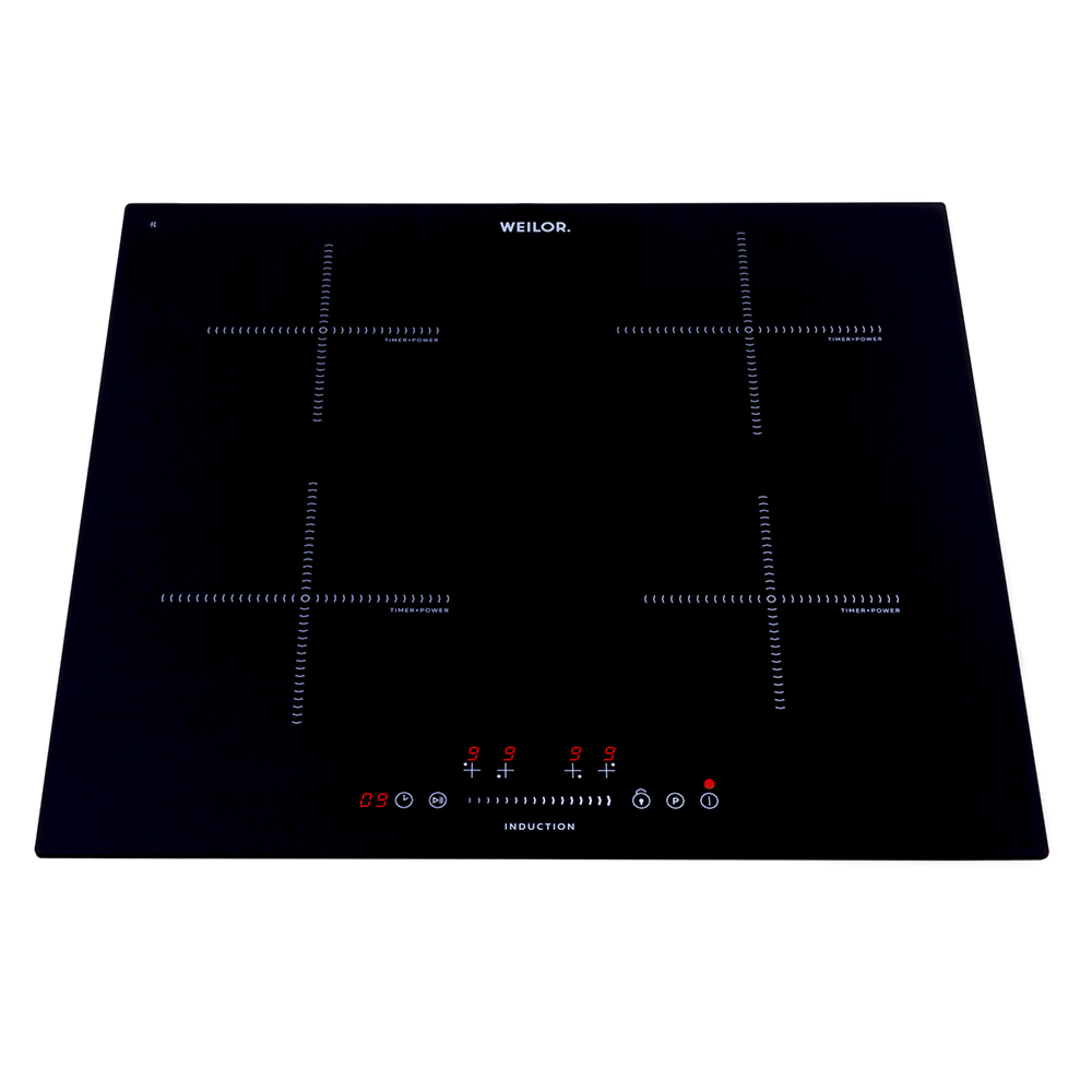 Поверхня індукційна WEILOR WIS 640 BLACK - фото 2
