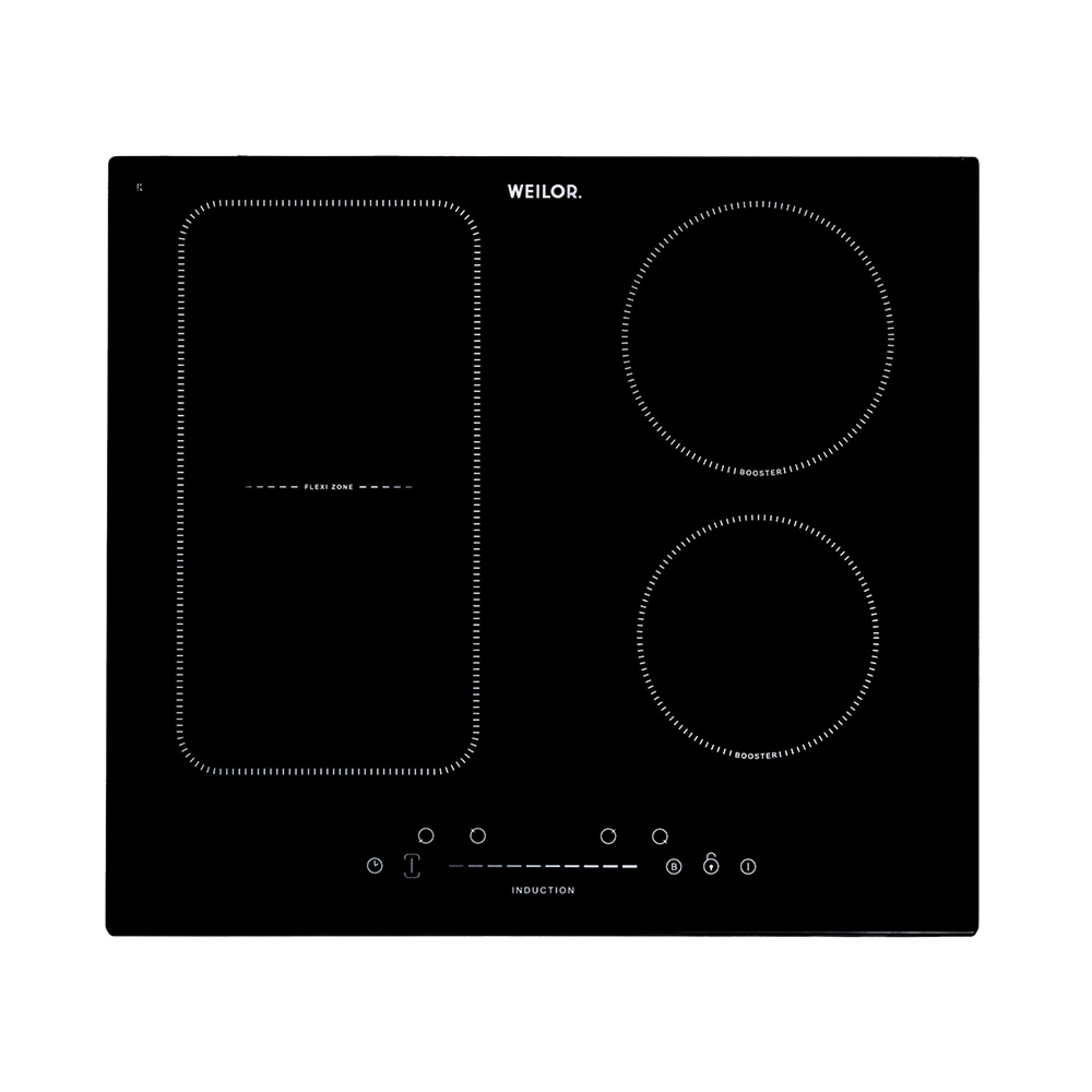 Поверхня індукційна WEILOR WIS 670 BLACK (Колір Чорний), Атикул 5902767905282 | Знижка купить на AQUILA.UA - фото 1