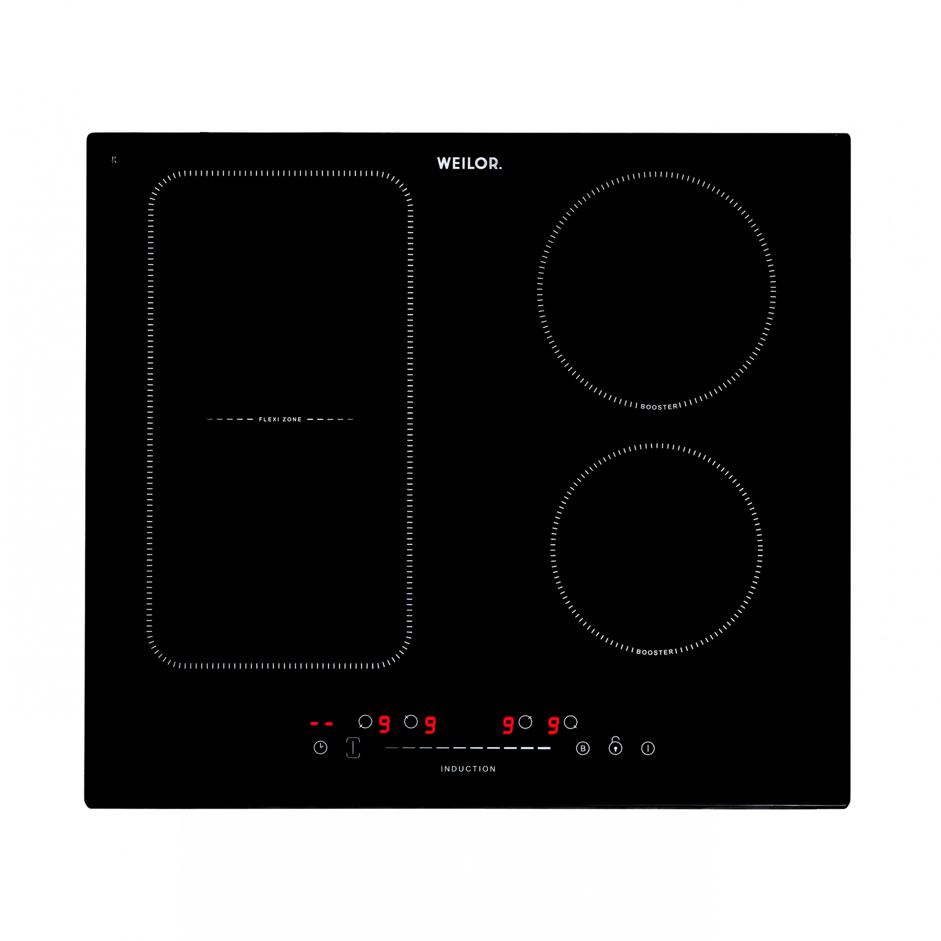 Поверхня індукційна WEILOR WIS 670 BLACK - фото 2