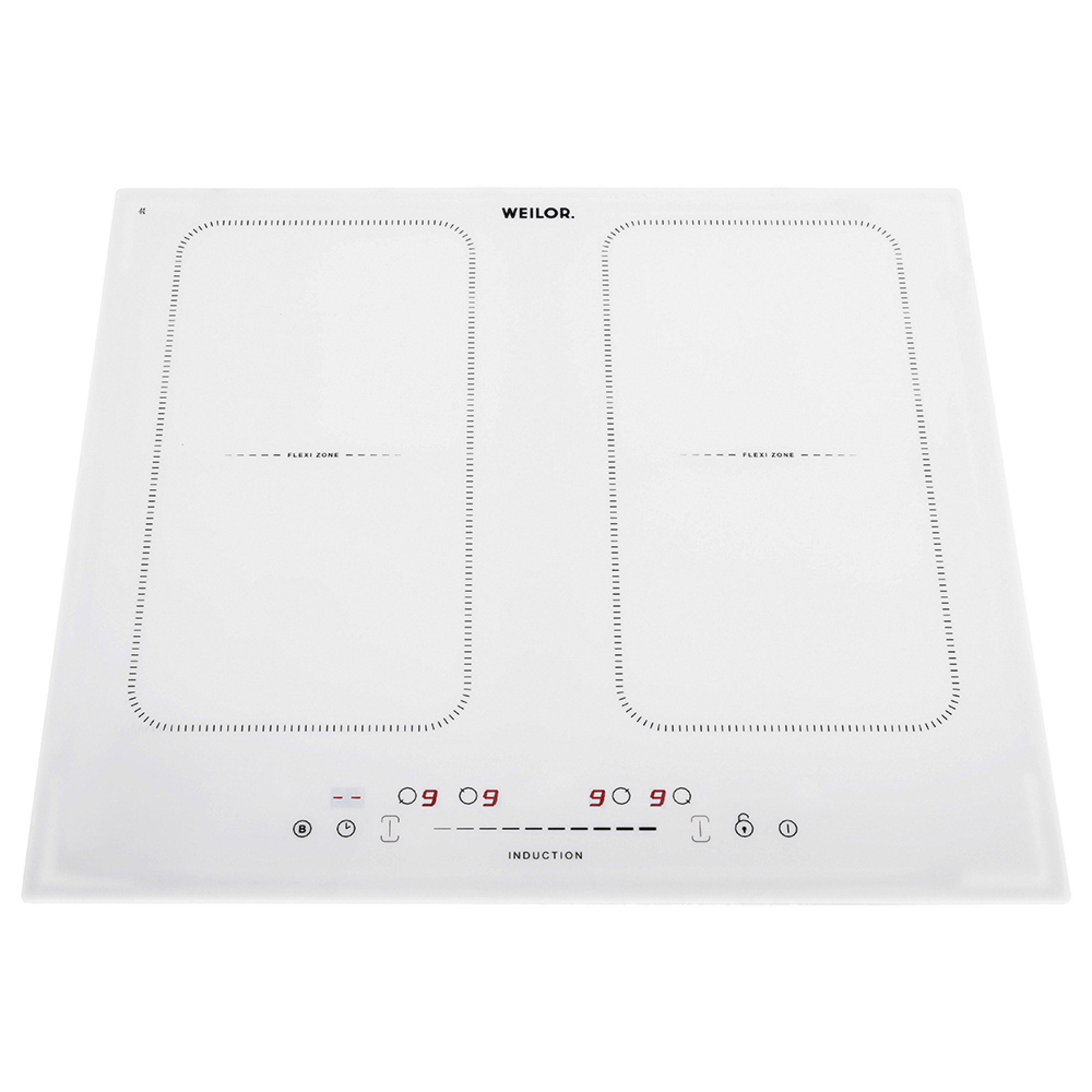 Поверхня індукційна WEILOR WIS 690 WHITE - фото 3