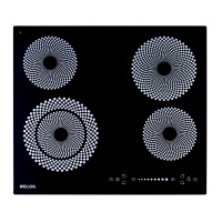 Поверхность стеклокерамическая WEILOR WHC 651 BLACK